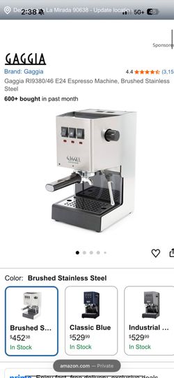 Espresso machine