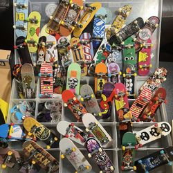 Huge Tech Deck Lot 
