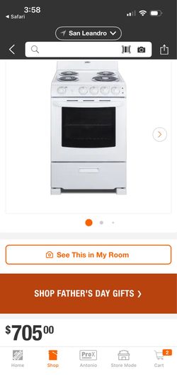 Summit electric range