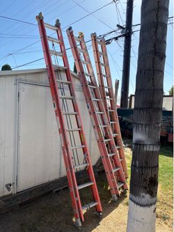 12’ to 24’ extension ladders
