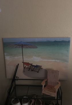 Tropical picture frame