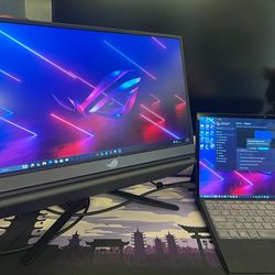 ASUS ROG Strix 17.3" 1080P Portable Gaming Monitor (XG17AHP)-FHD, IPS, 240Hz,