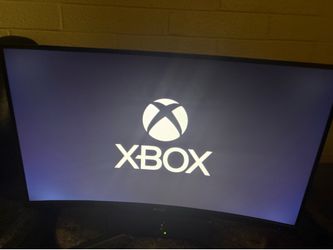 Xbox with monitor