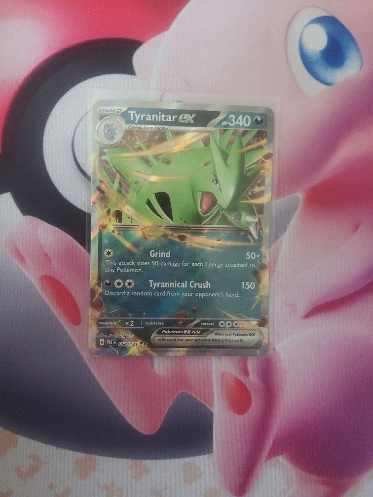 Tyranitar Ex Pokémon Card