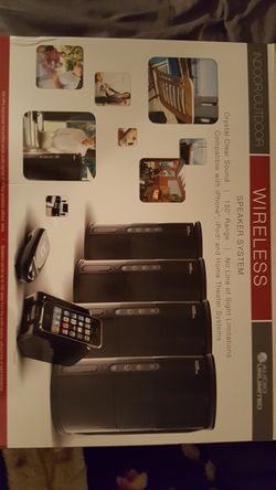 Audio Unlimited 4 wireless speakers C2G