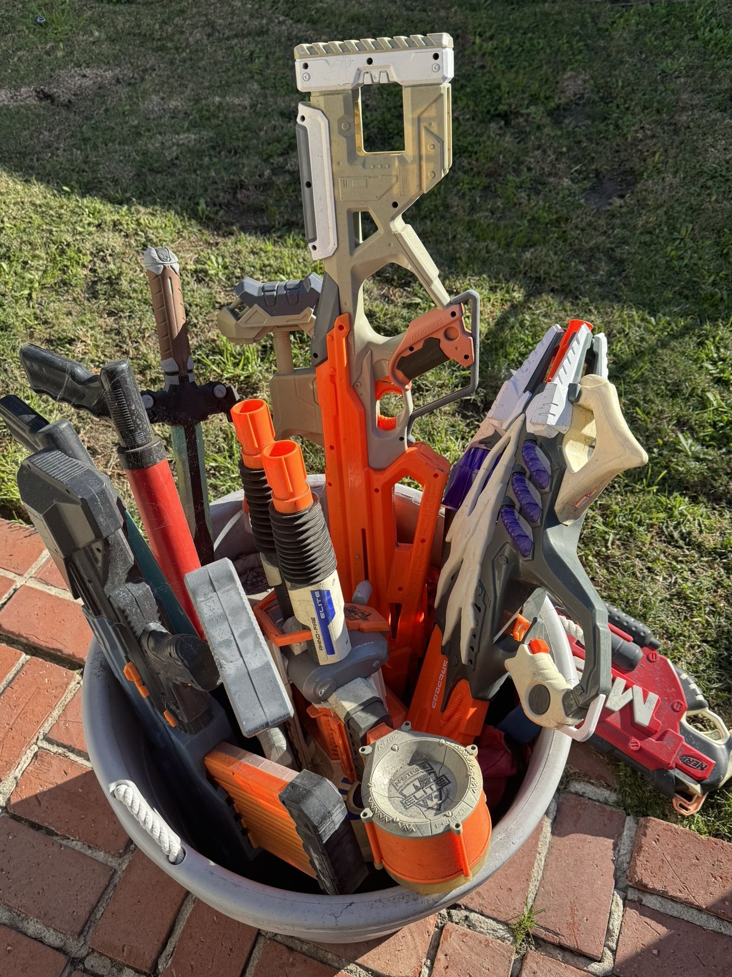 Nerf Guns - Entire Bucket For One Price