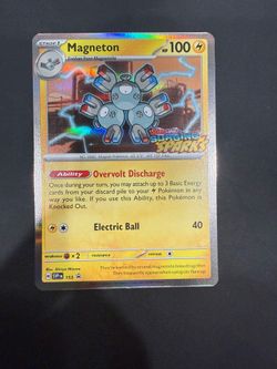 Pokemon, Magneton - 153 - SV: Scarlet & Violet Promo Cards