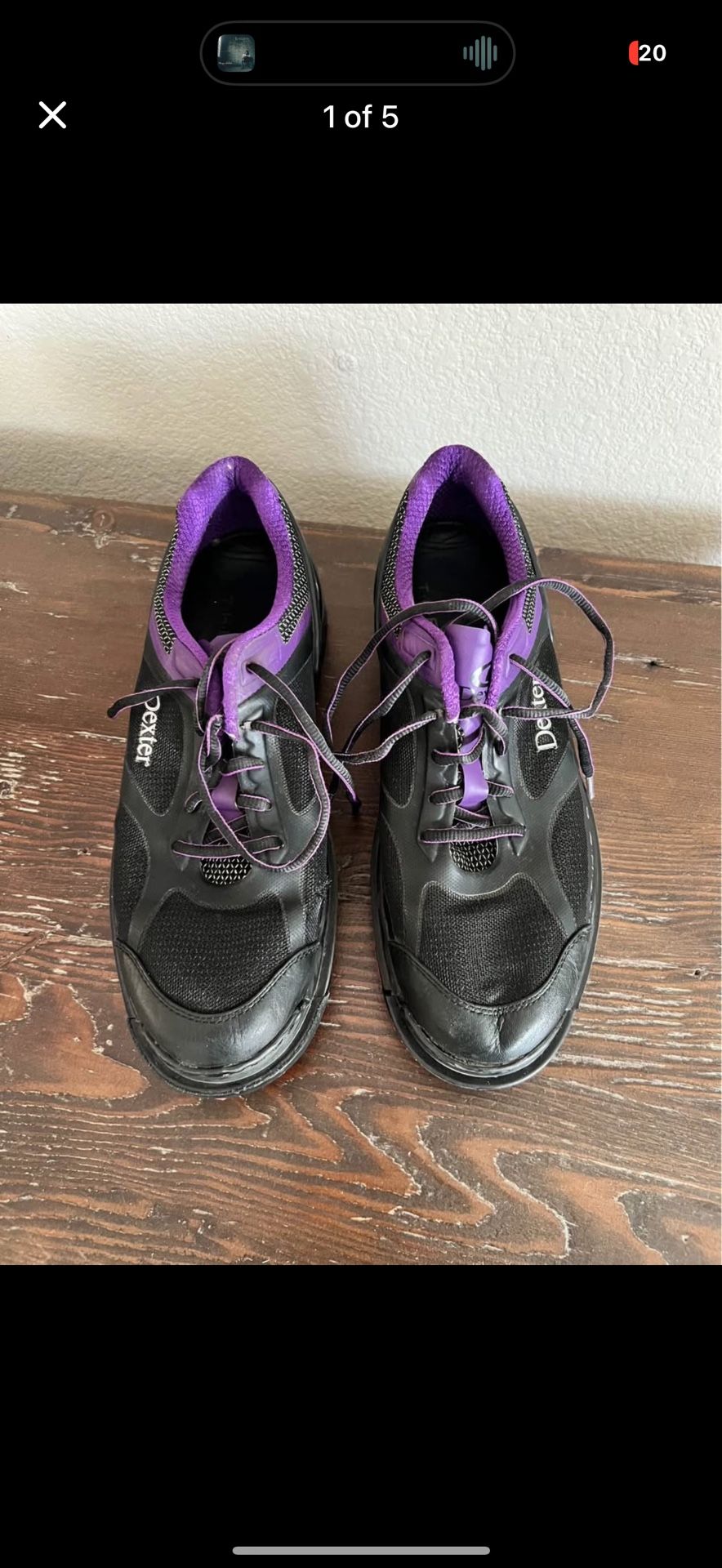 Dexter THE 9 HT ブラック/パープル THE9 HT ブラック/パープル デクスター ボウリングシューズ Dexter