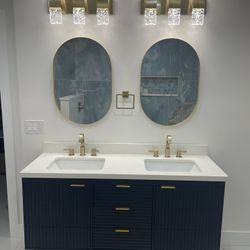 Double Bathroom Vanity 