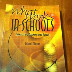 Book: What Works in Schools