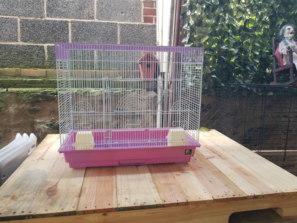 Bird cage With Tray 