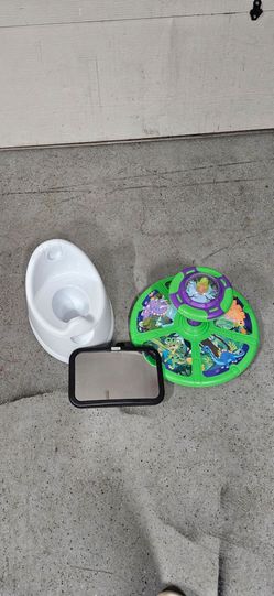 Baby/Toddler Bundle Potty Spin Toy Mirror
