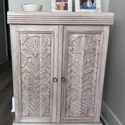 Handcrafted Wood Hutch