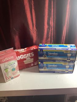 Huggies, Similac, Bottles