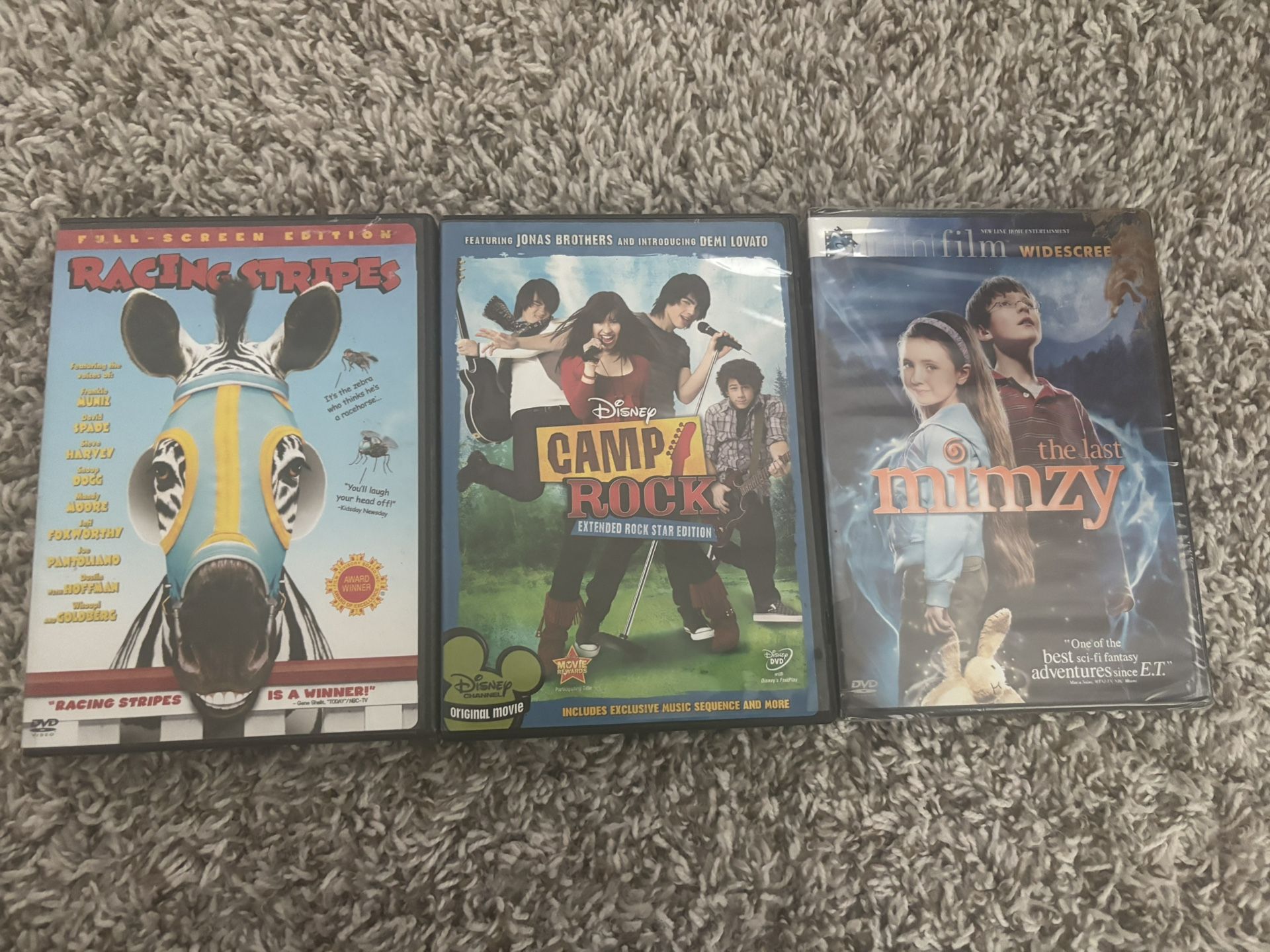 3 Free DVDs
