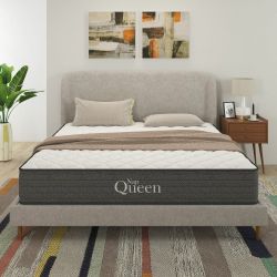 NapQueen Victoria 10" Queen, Gel Infused Memory Foam and Pocket Spring Hybrid Mattress
