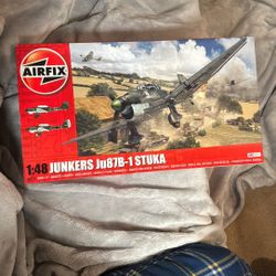 Airfix 1:48 scale Junkers Ju87B-1 Stuka plastic model Aeroplane - New (see photos)