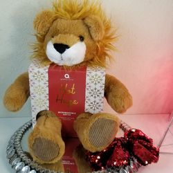 AROME HOME Hot Hugs Lavender Microwavable Lion Stuffed Animal Christmas Gift