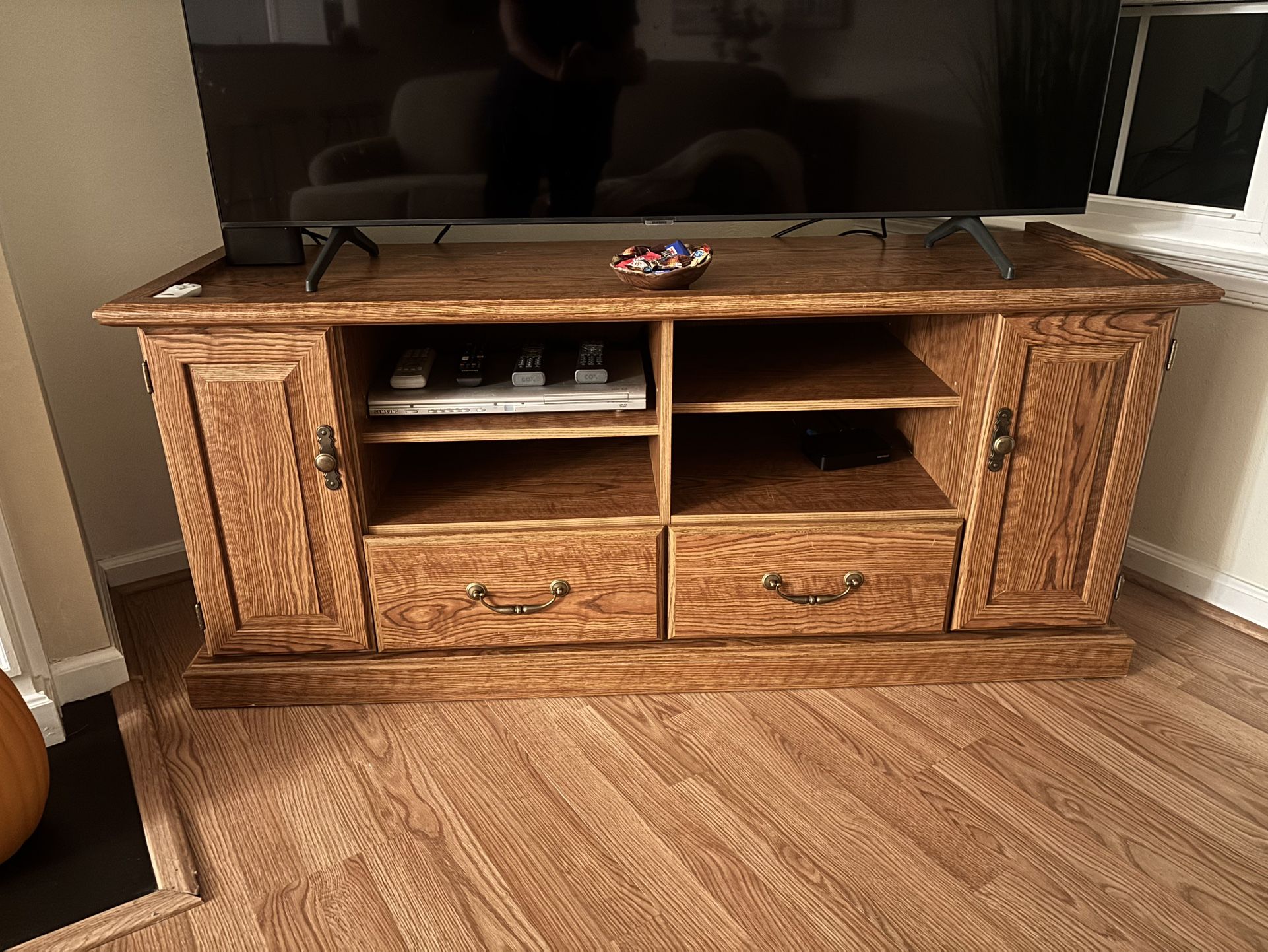 Wooden Entertainment Center