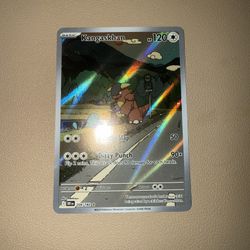 Kangaskhan 204/182 Illustration Rare – Pokémon TCG Temporal Forces Holo (Near Mint)