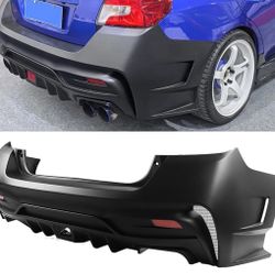 15-21 Subaru WRX STI Rear Bumper Varis Style Conversion 