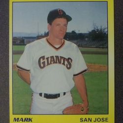 1989 Star #85 Mark Dewey San Jose Giants Minor League Rookie Baseball Card Vintage Collectible Sports MLB