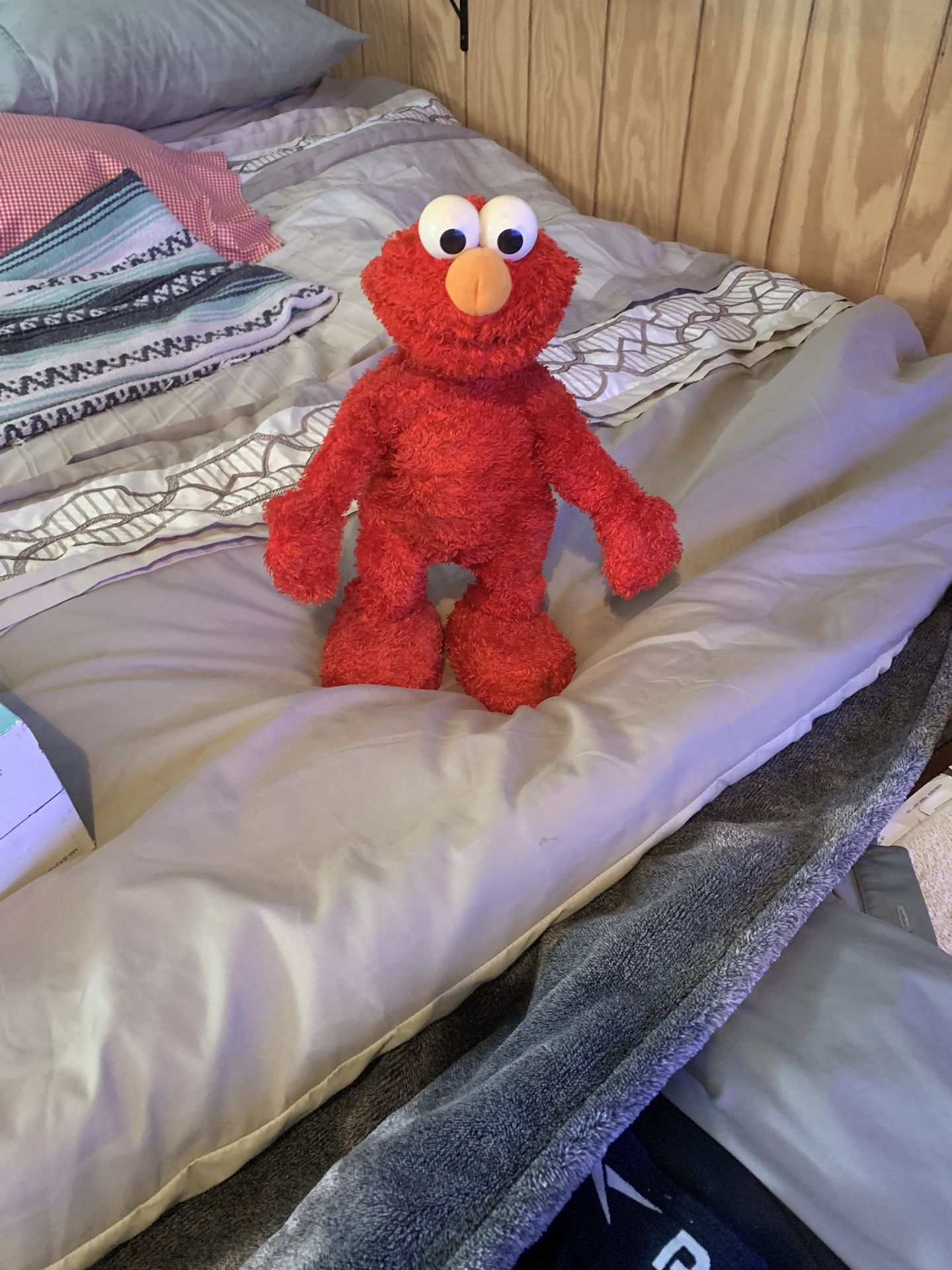 Elmo Plaza Sésamo Vintage 