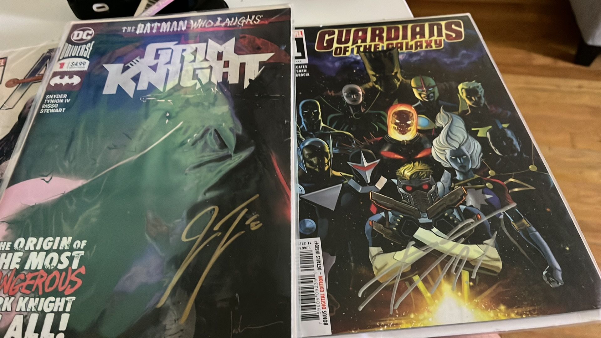 Two Signed And Random Comics Bundle