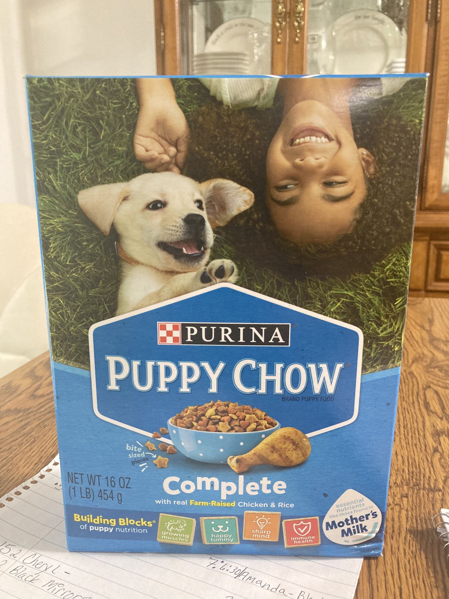 BOX OF DOG FOOD