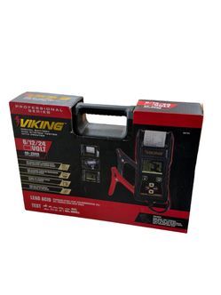 New VIKING 6/12/24V Digital Battery and System Tester with Printer