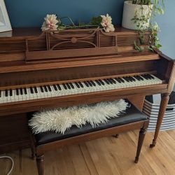 Loved Piano And Bench - Moving Sale!