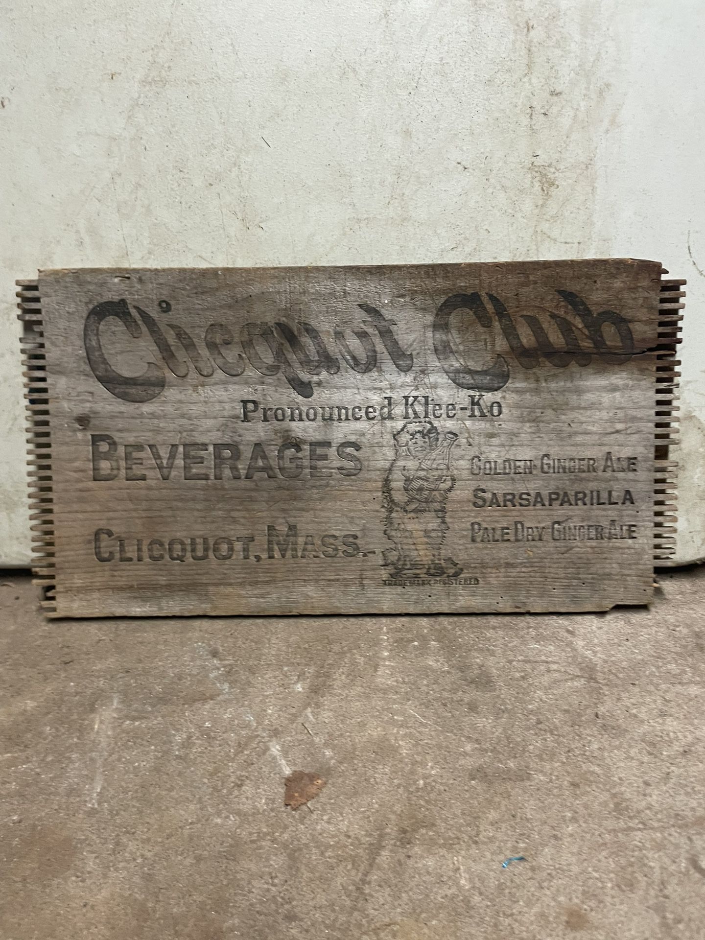 Clicquot Club Sign