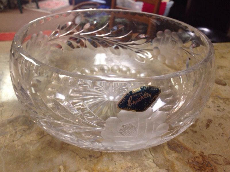 Brierley 7.5" Crystal Bowl