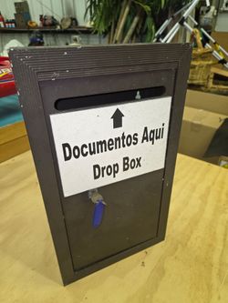 Metal Drop Box