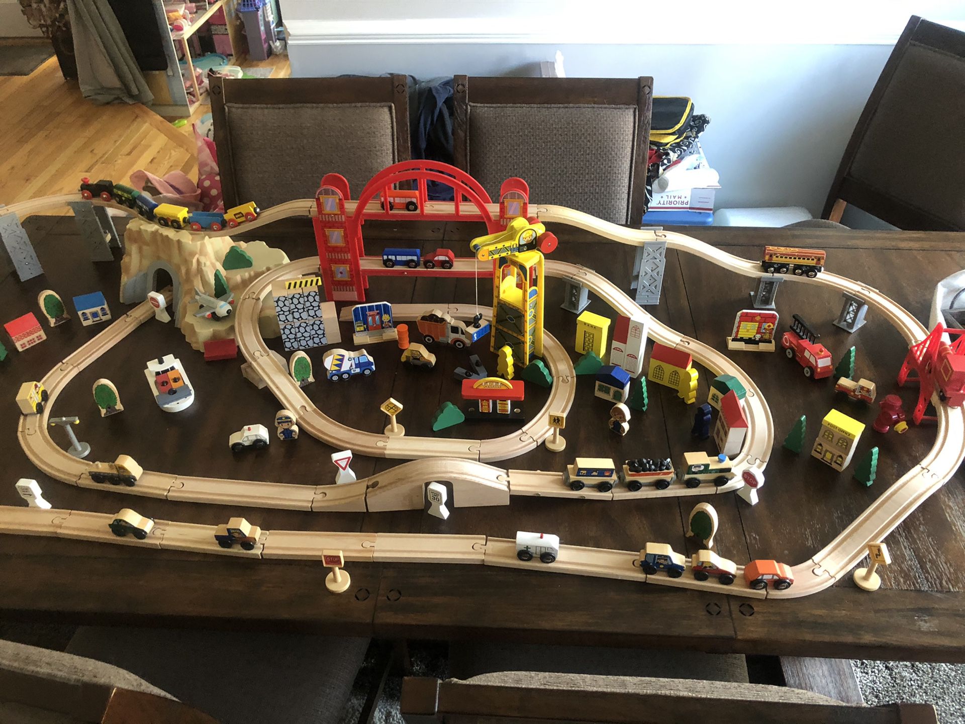 Kidcraft Train Set and More( over 218 pc)