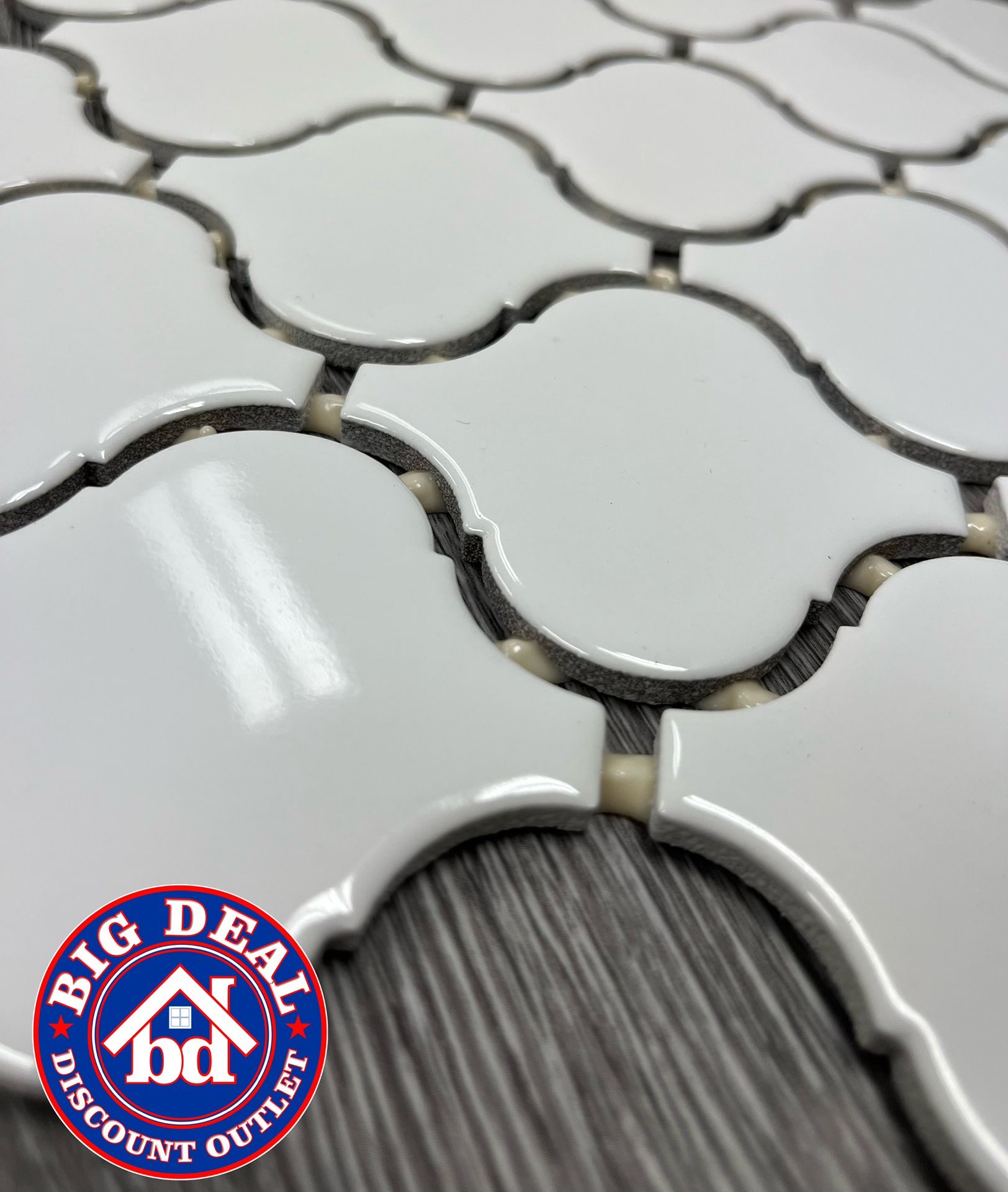 White Ceramic Backsplash - $4.50 Each