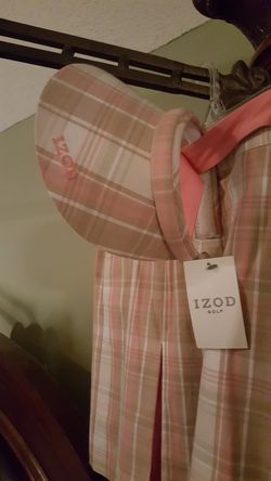 New IZOD, skirt and visor