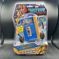 New* MARVEL Guardians of the Galaxy Vol. 2 Star Lord Walkman Mini MP3 Player