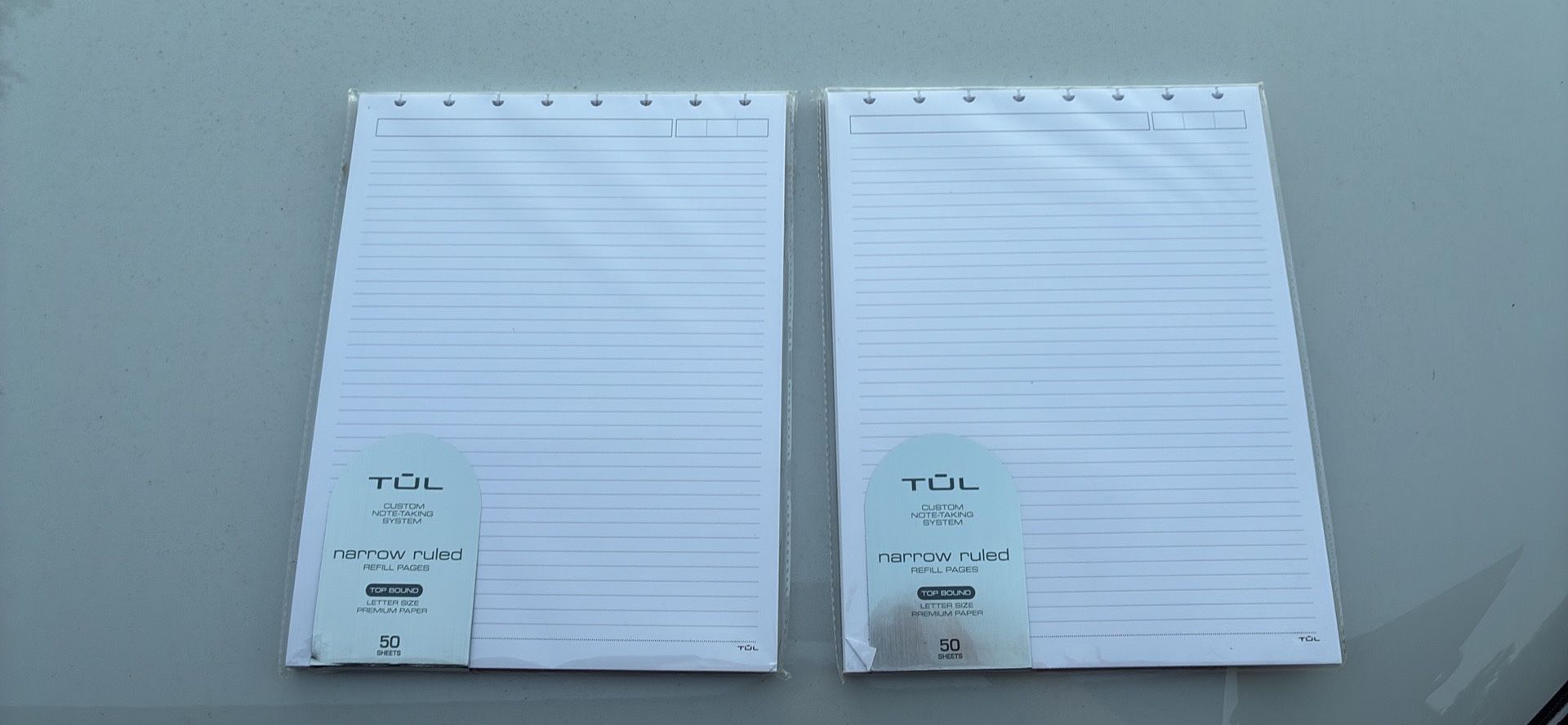 TUL Notebook Refill Pages - 2 Packs 