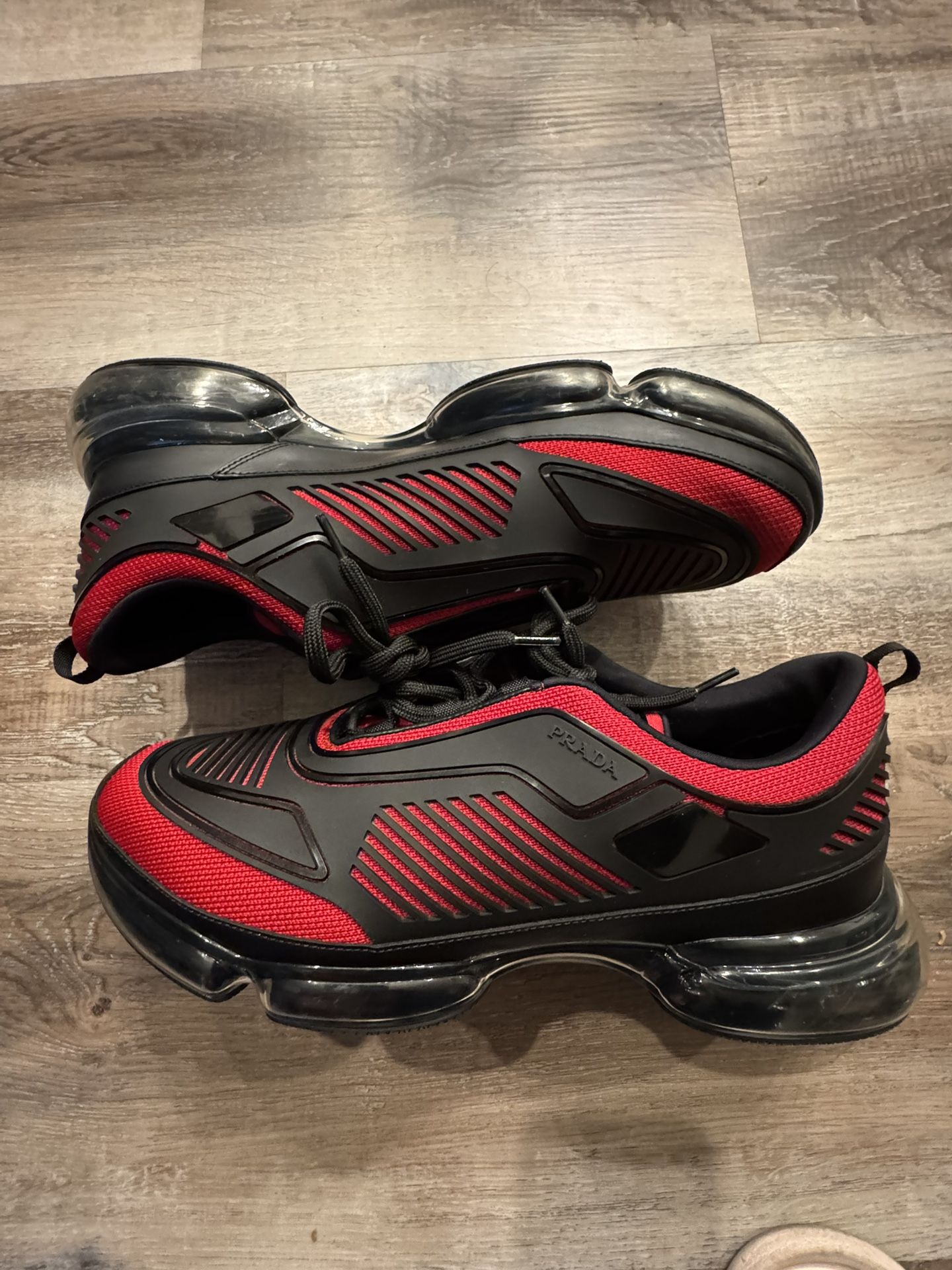 Authentic Prada Rubber Knit size 10.5 excellent condition!