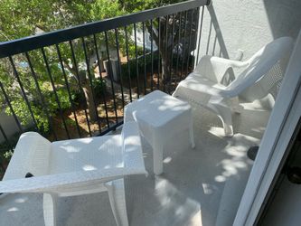 White Terrence Chairs
