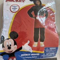 Mickey Mouse Halloween Custom 3-4 T
