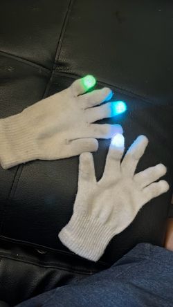 Professional light show gloves raves events