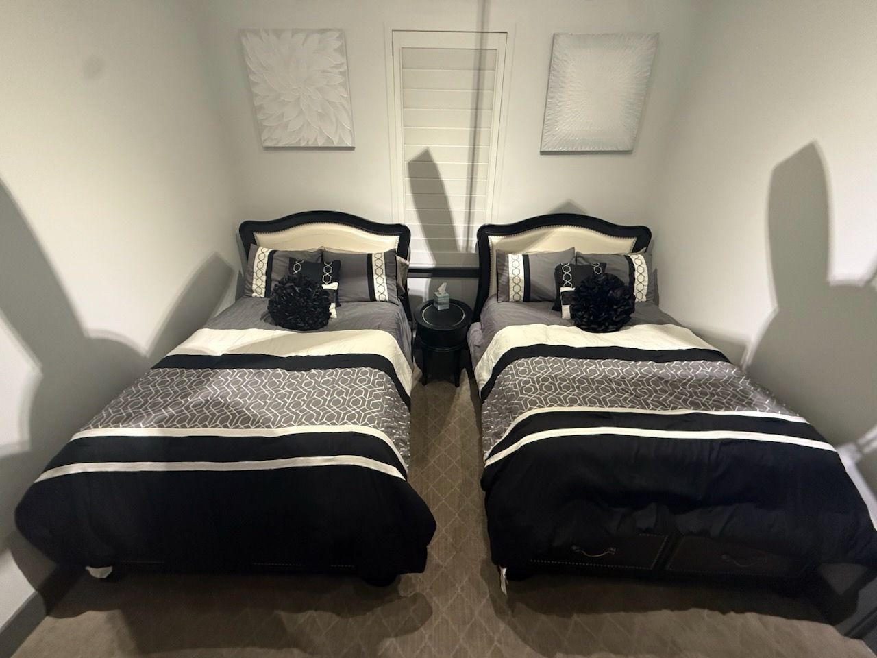Full size bedroom furniture and bed