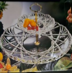 Mikasa Roxborough 2-Tier Serving Tray