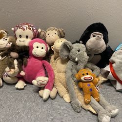 Lots of stuffed animals!