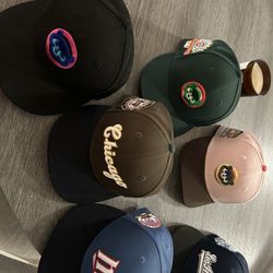Fitted Hats Size 7 1/8
