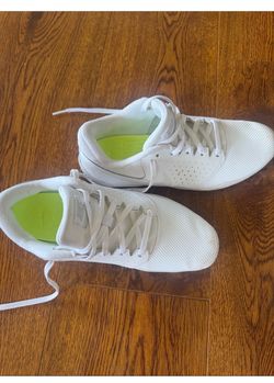 Size 8 Gently Used Nike cheer Shoes