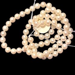 16” Strand Of 5mm Pearls