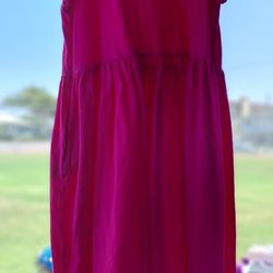 Girl's Pink Dress- Size L(10/12)